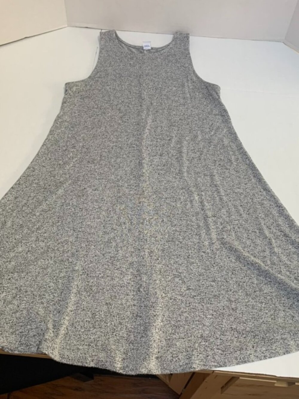 Old Navy Womens Size Small Light Gray Sleeveless Pullover Swimsuit Coverup